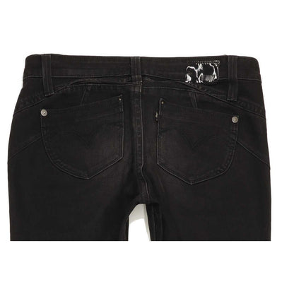 Levi's Demi Curve Women Black Skinny Slim Stretch Jeans W31 L32