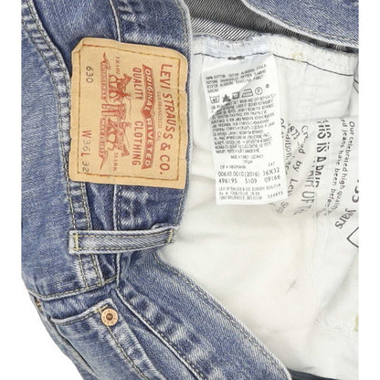 Levi's 630 Men Blue Straight Regular Jeans W36 L29