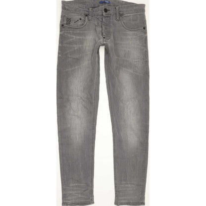 G-Star Men Grey Tapered Slim Stretch Jeans W30 L31