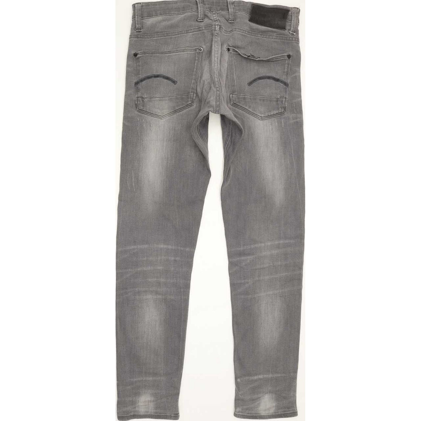 G-Star Men Grey Tapered Slim Stretch Jeans W30 L31