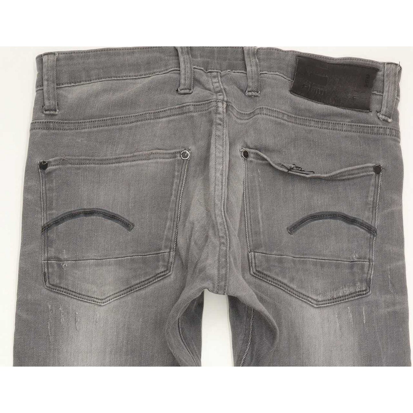 G-Star Men Grey Tapered Slim Stretch Jeans W30 L31