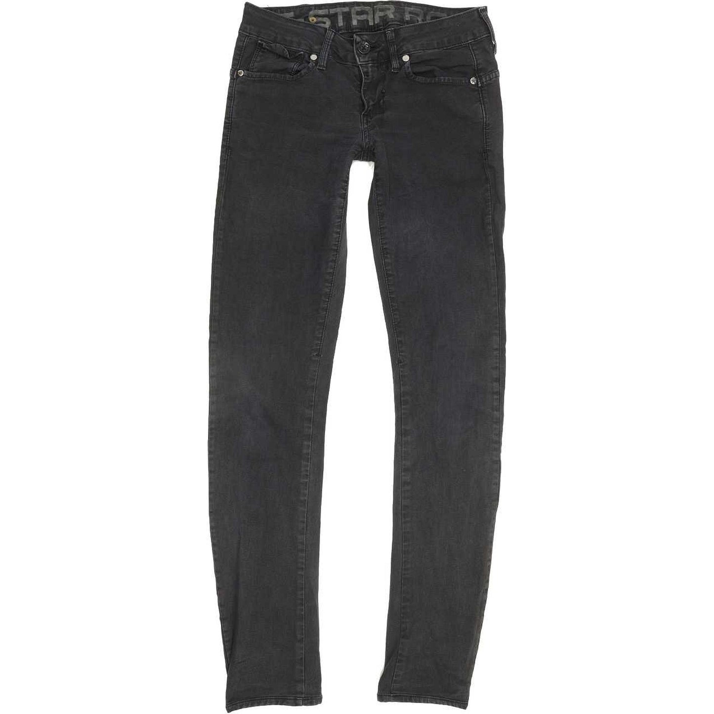 G-Star Corvet Women Black Skinny Slim Stretch Jeans W26 L31