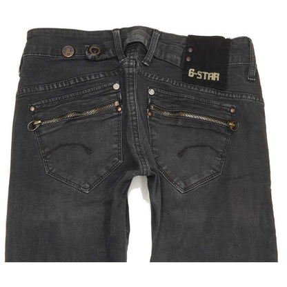 G-Star Corvet Women Black Skinny Slim Stretch Jeans W26 L31