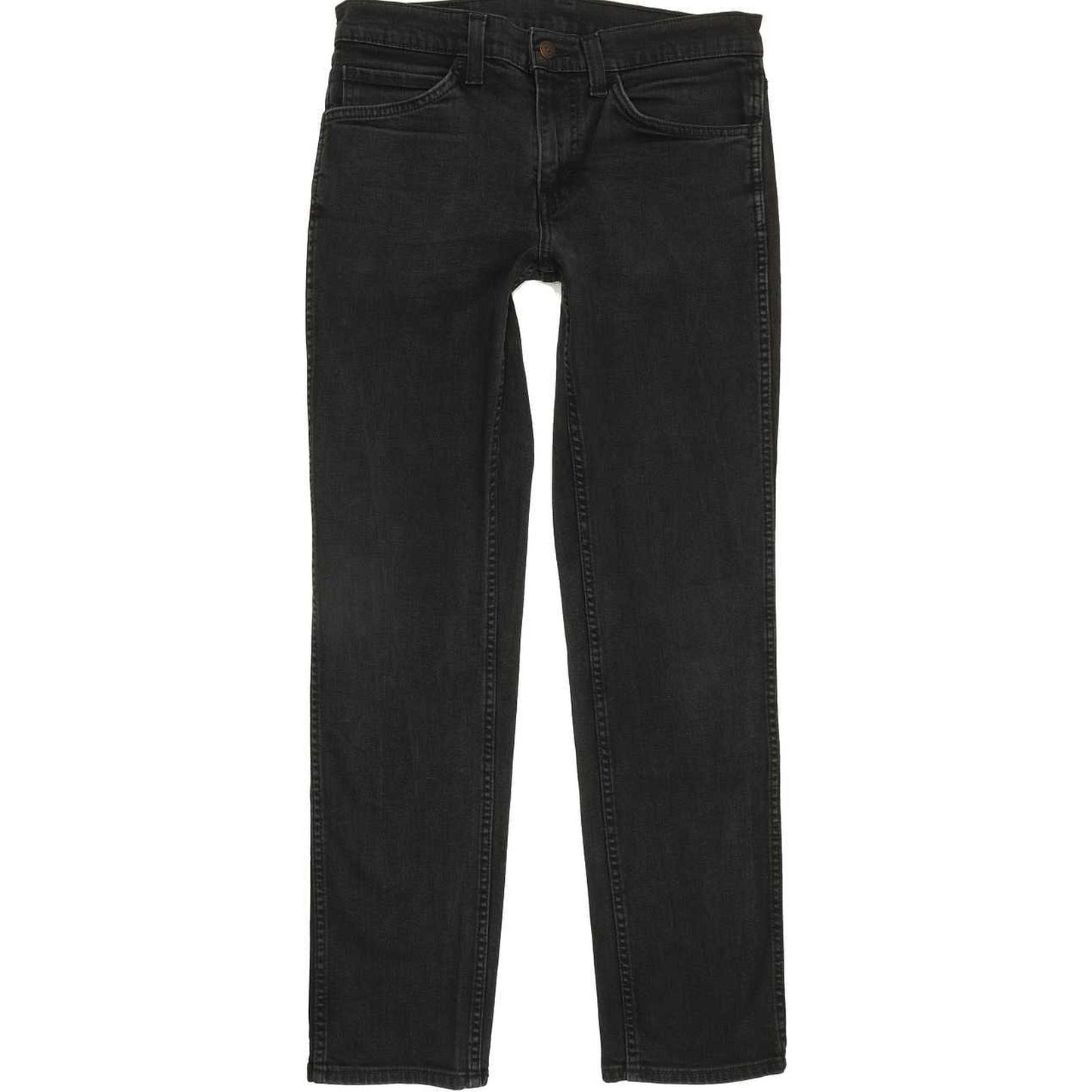 Levi's 511 Men Black Straight Slim Stretch Jeans W32 L31