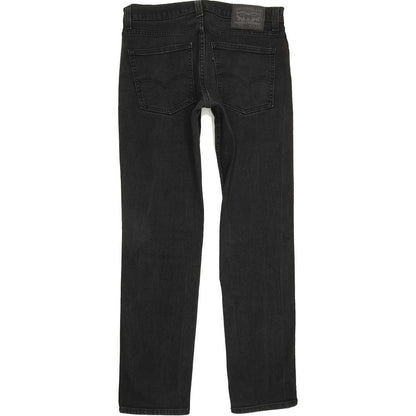 Levi's 511 Men Black Straight Slim Stretch Jeans W32 L31