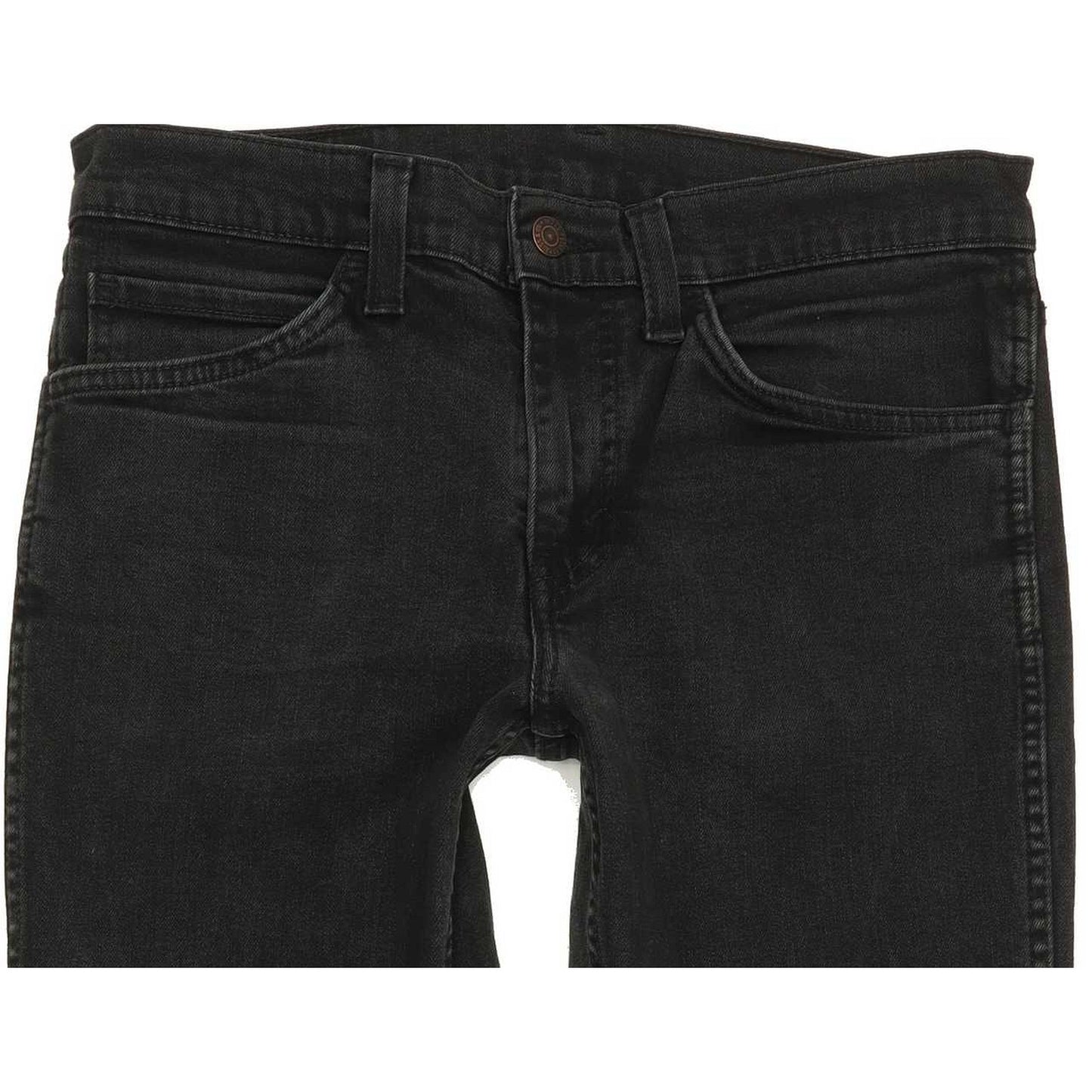 Levi's 511 Men Black Straight Slim Stretch Jeans W32 L31