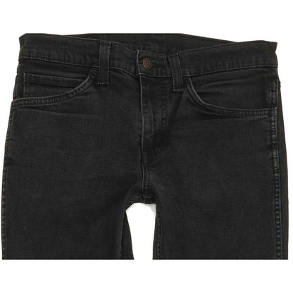 Levi's 511 Men Black Straight Slim Stretch Jeans W32 L31