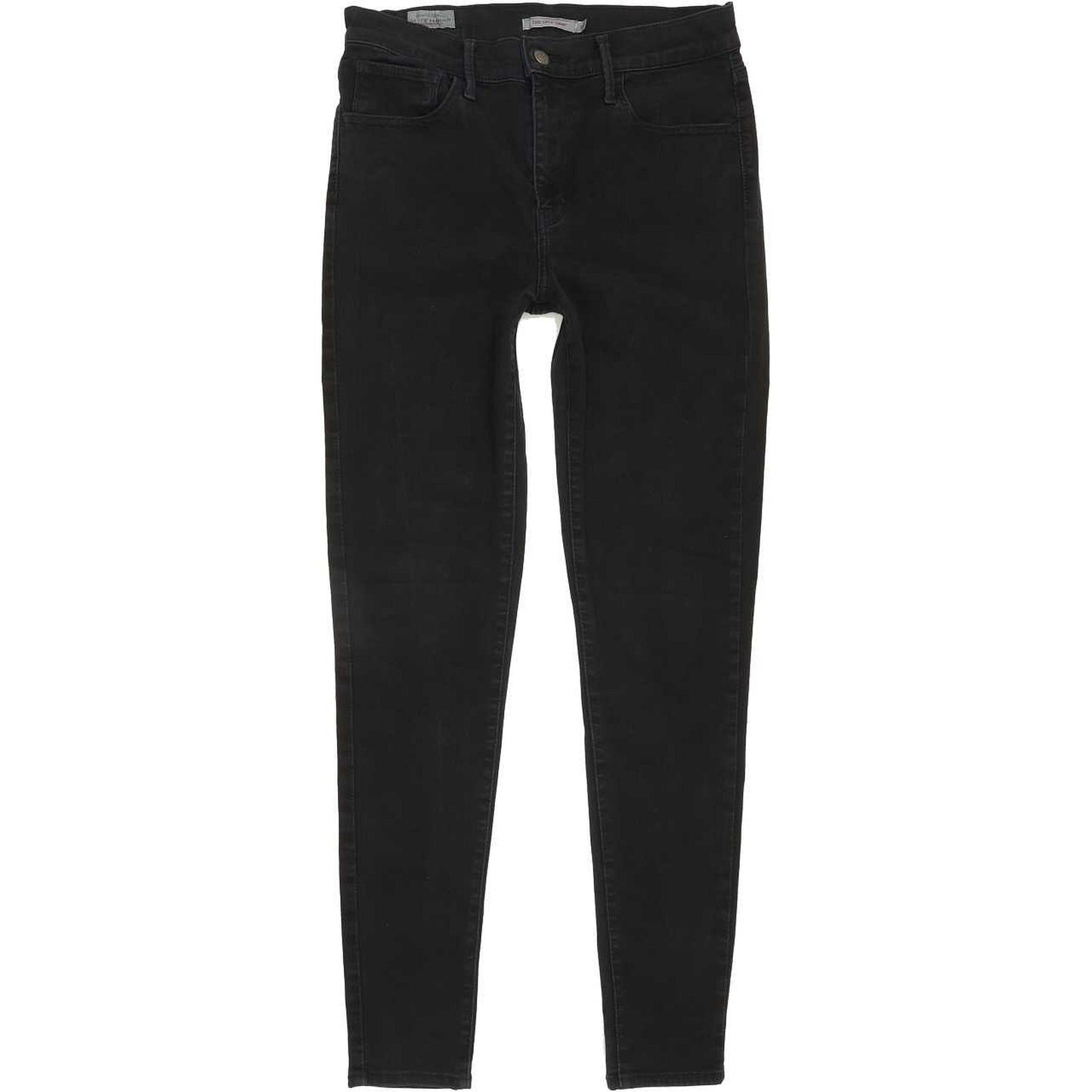 Levi's 720 Super Women Black Skinny Slim Stretch Jeans W30 L29