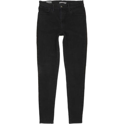 Levi's 720 Super Women Black Skinny Slim Stretch Jeans W30 L29