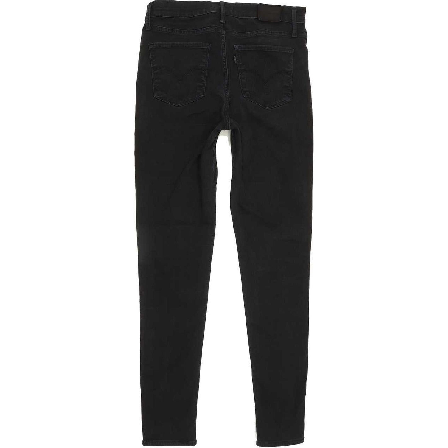 Levi's 720 Super Women Black Skinny Slim Stretch Jeans W30 L29