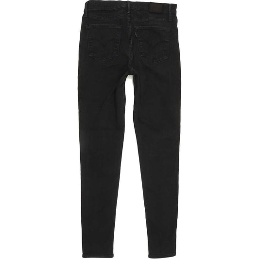 Levi's 720 Super Women Black Skinny Slim Stretch Jeans W30 L29