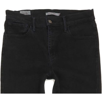 Levi's 720 Super Women Black Skinny Slim Stretch Jeans W30 L29
