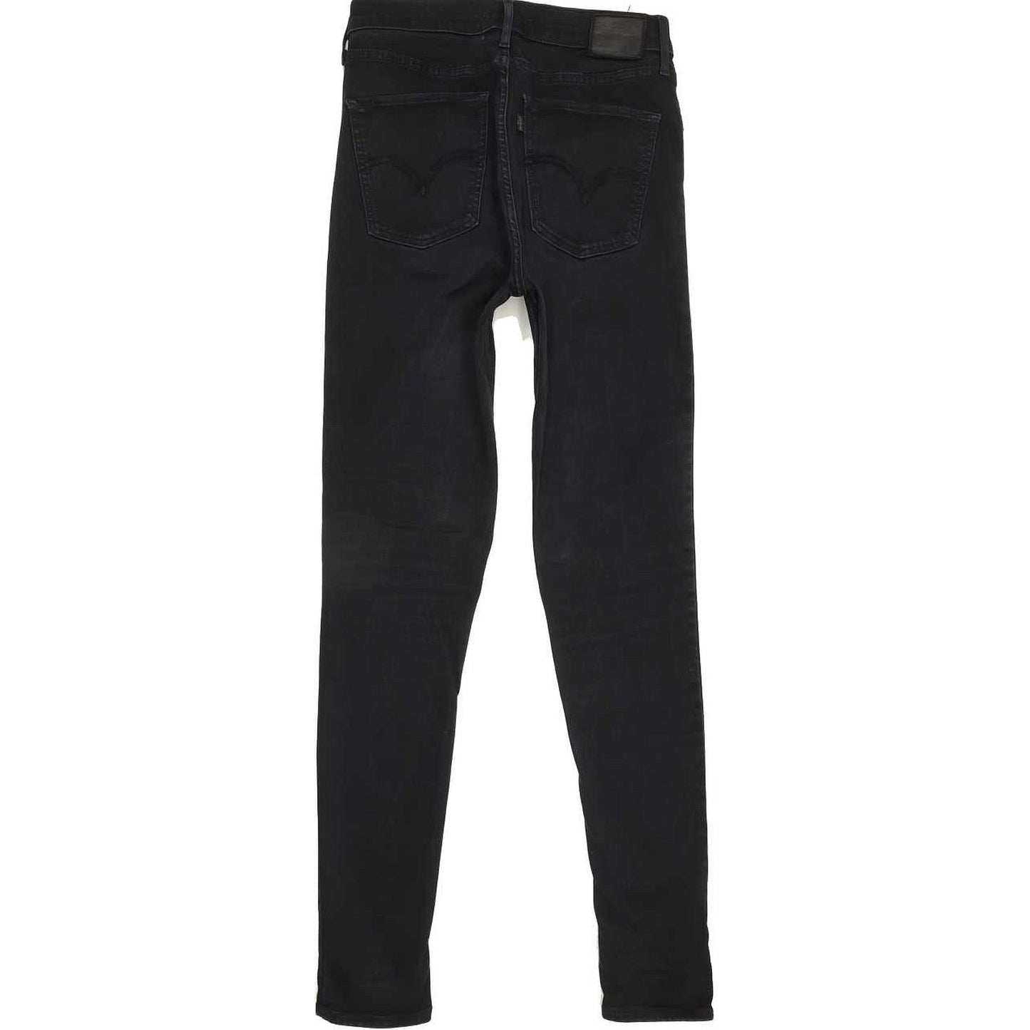 Levi's Mile High Rise Black Skinny Stretch Jeans High Waisted W30 L32