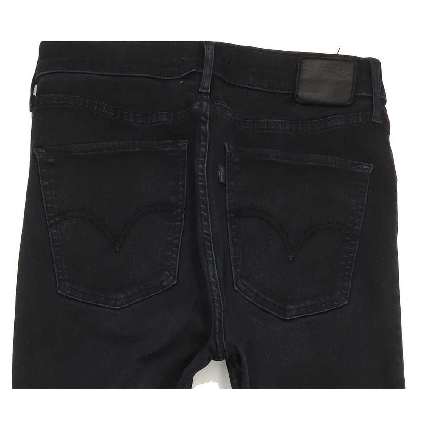 Levi's Mile High Rise Black Skinny Stretch Jeans High Waisted W30 L32