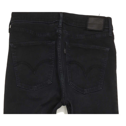 Levi's Mile High Rise Black Skinny Stretch Jeans High Waisted W30 L32