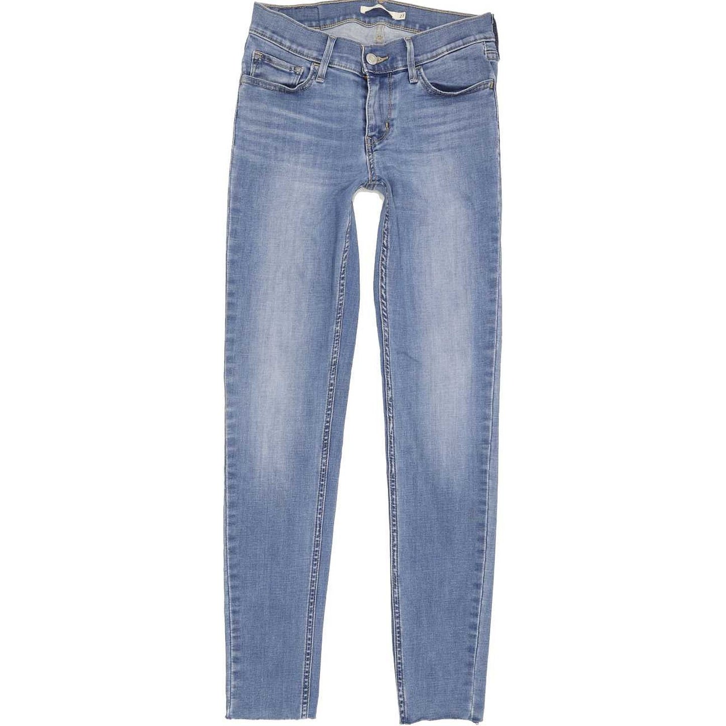 Levi's 710 Super Women Blue Skinny Slim Stretch Jeans W27 L29