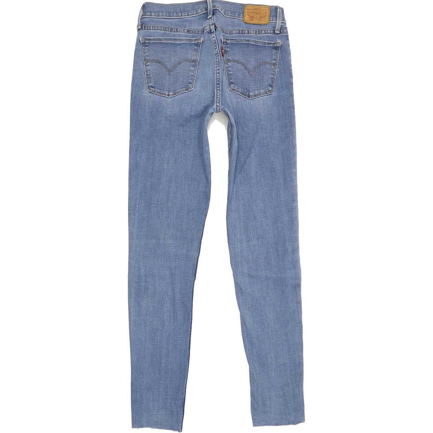 Levi's 710 Super Women Blue Skinny Slim Stretch Jeans W27 L29