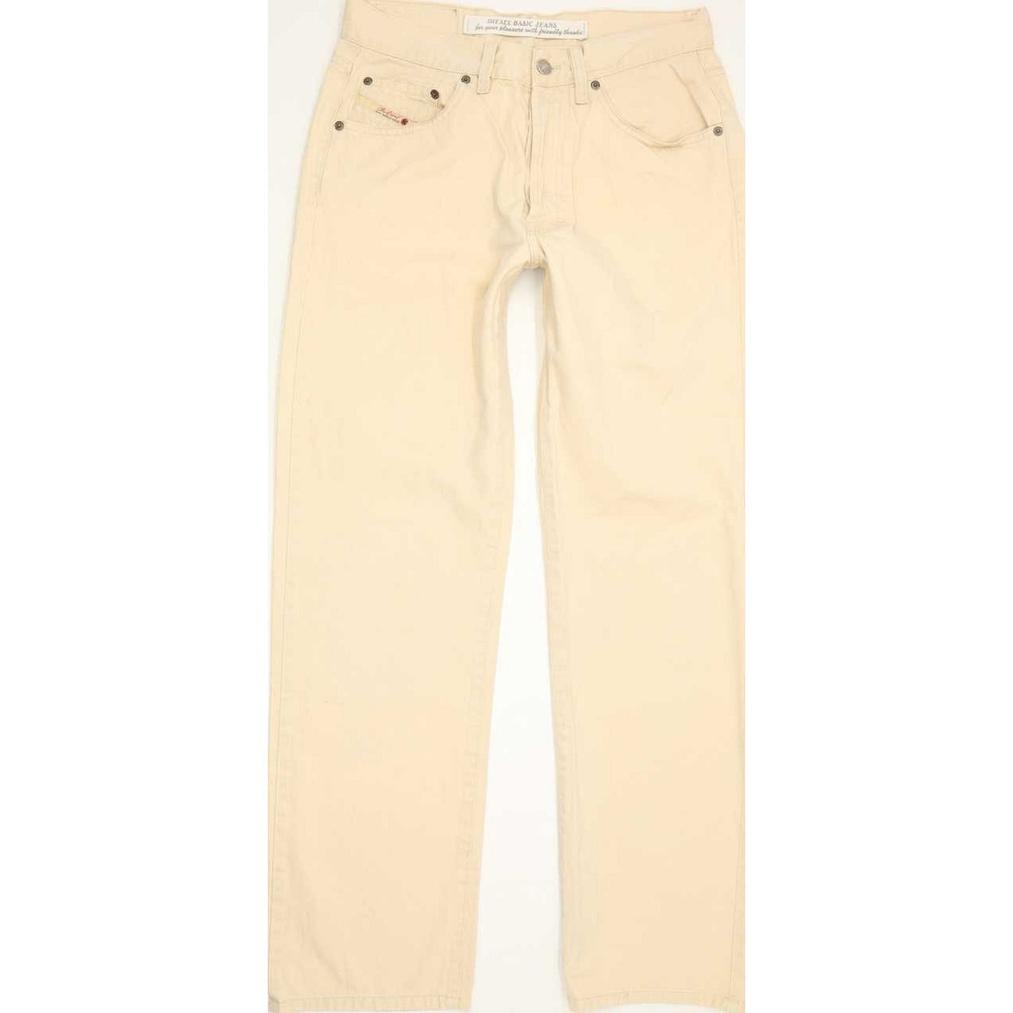 Diesel Cheyenne Men Beige Straight Regular Jeans W31 L30