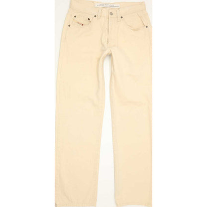 Diesel Cheyenne Men Beige Straight Regular Jeans W31 L30