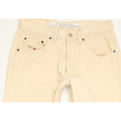 Diesel Cheyenne Men Beige Straight Regular Jeans W31 L30