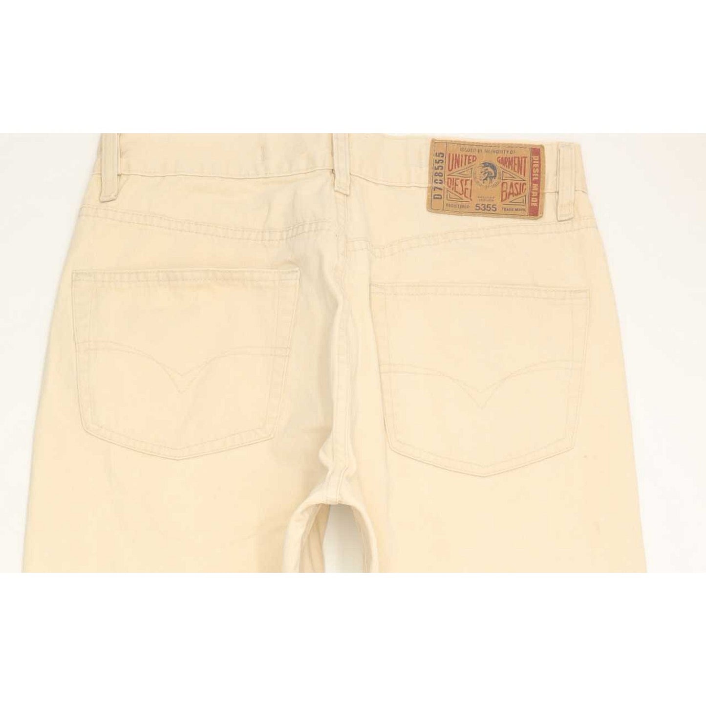 Diesel Cheyenne Men Beige Straight Regular Jeans W31 L30