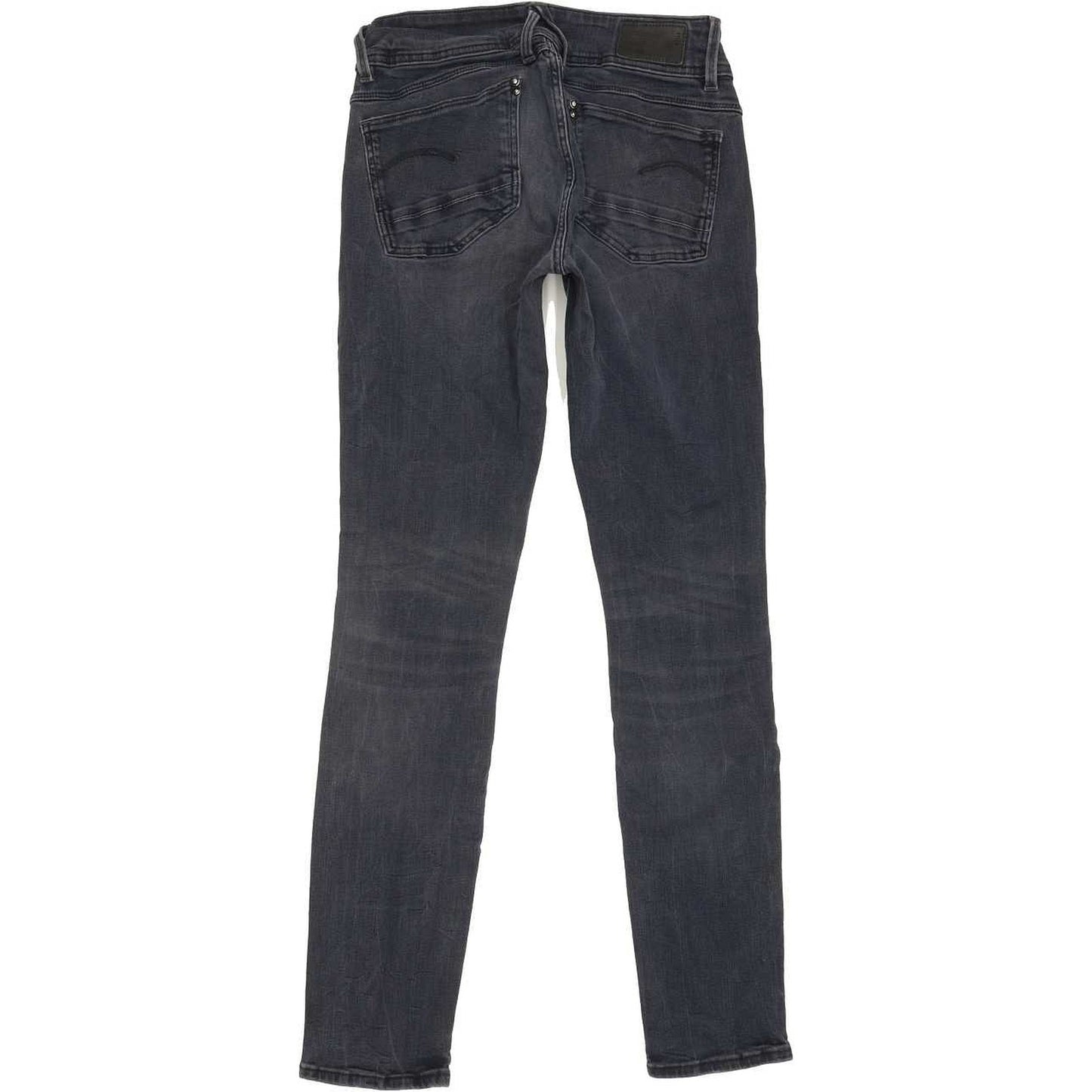 G-Star Lynn Mid Women Blue Skinny Slim Stretch Jeans W28 L29