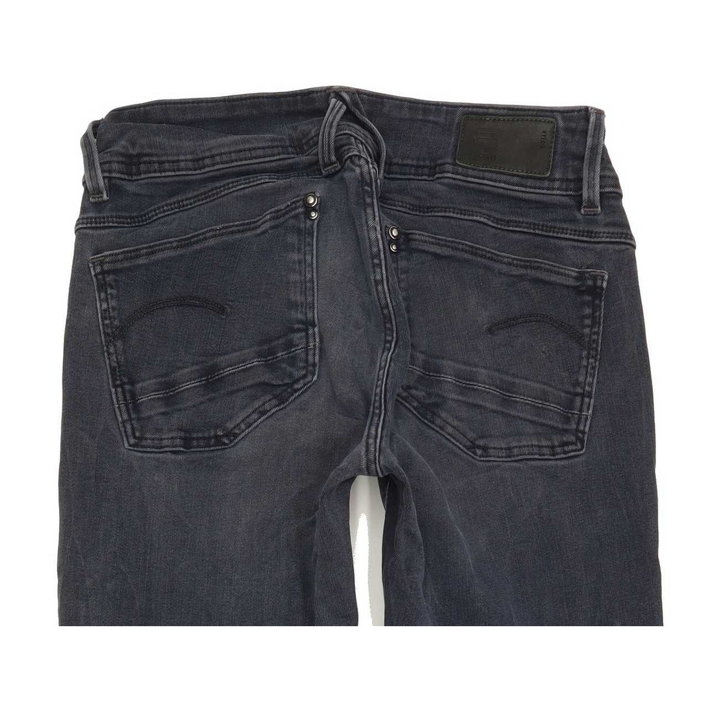 G-Star Lynn Mid Women Blue Skinny Slim Stretch Jeans W28 L29