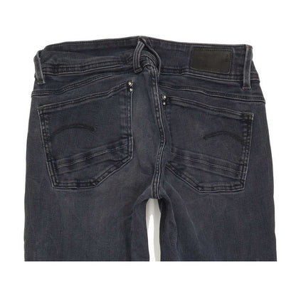 G-Star Lynn Mid Women Blue Skinny Slim Stretch Jeans W28 L29