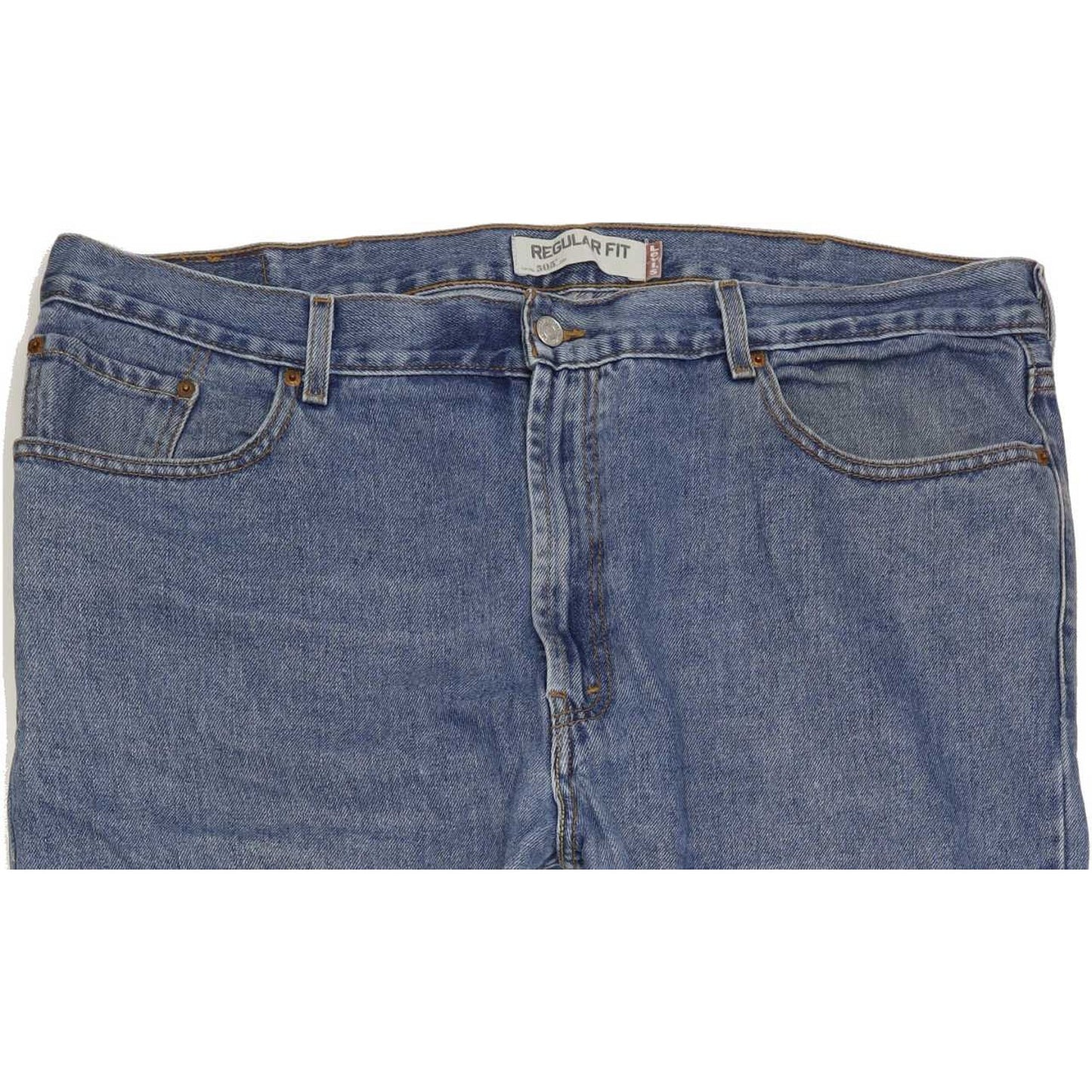 Levi's 505 Men Blue Straight Regular Jeans W43 L31