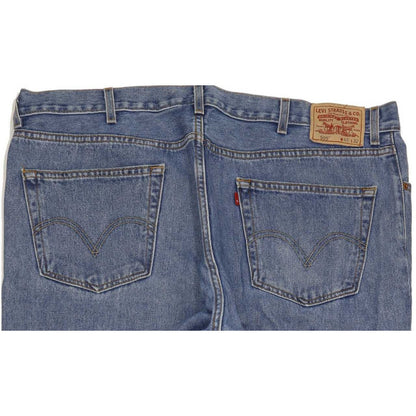 Levi's 505 Men Blue Straight Regular Jeans W43 L31