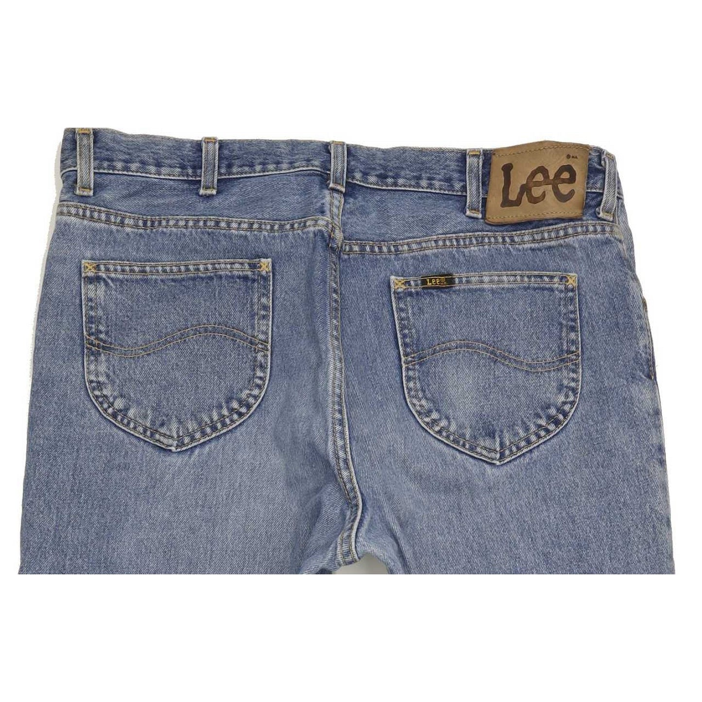 Lee Brooklyn Men Blue Straight Regular Jeans W38 L31