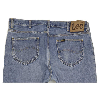 Lee Brooklyn Men Blue Straight Regular Jeans W38 L31