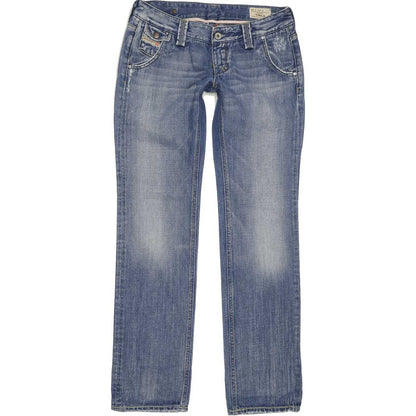 Diesel Chela 0070Z Women Blue Straight Slim Jeans W29 L32