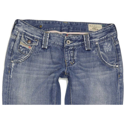 Diesel Chela 0070Z Women Blue Straight Slim Jeans W29 L32
