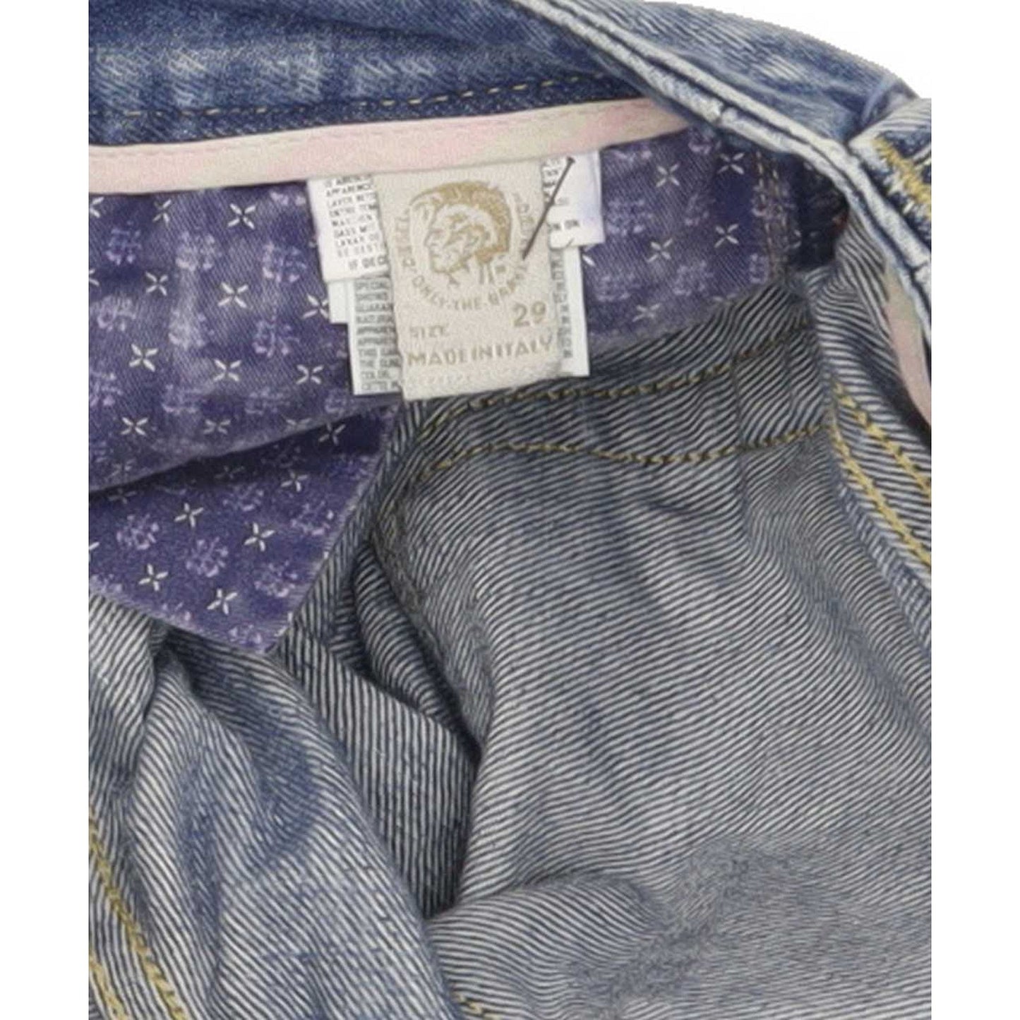 Diesel Chela 0070Z Women Blue Straight Slim Jeans W29 L32