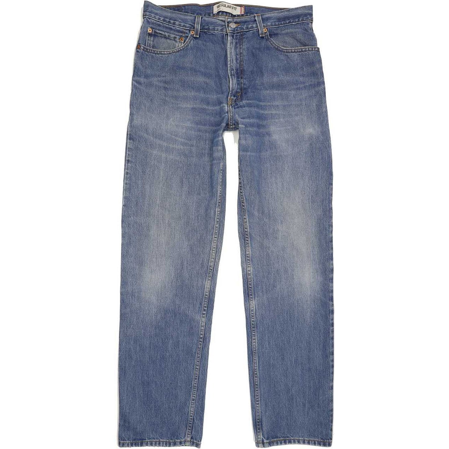 Levi's 505 Men Blue Straight Regular Jeans W36 L34