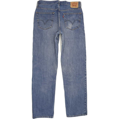 Levi's 505 Men Blue Straight Regular Jeans W36 L34