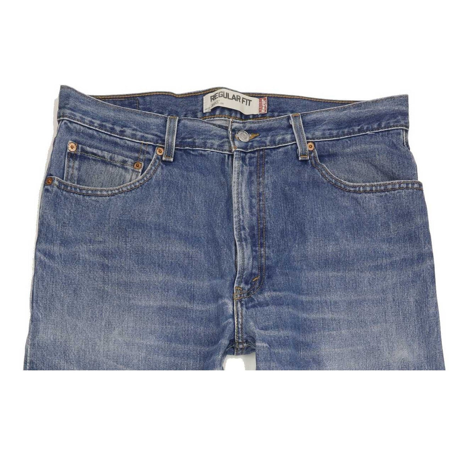 Levi's 505 Men Blue Straight Regular Jeans W36 L34