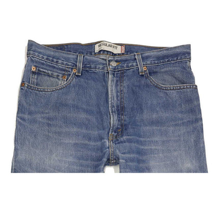 Levi's 505 Men Blue Straight Regular Jeans W36 L34
