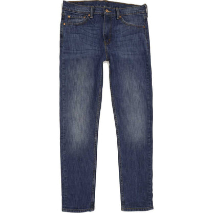 Levi's 510 Men Blue Skinny Slim Stretch Jeans W33 L31