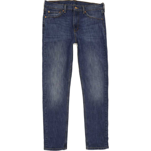 Levi's 510 Men Blue Skinny Slim Stretch Jeans W33 L31