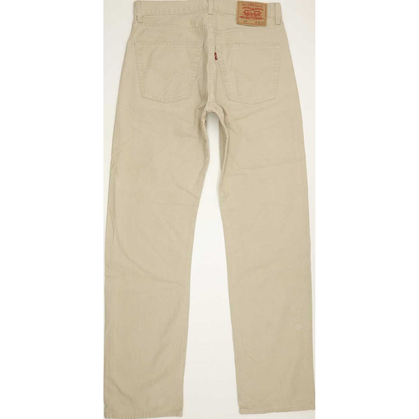 Levi's 551 Men Beige Straight Regular Jeans W32 L33