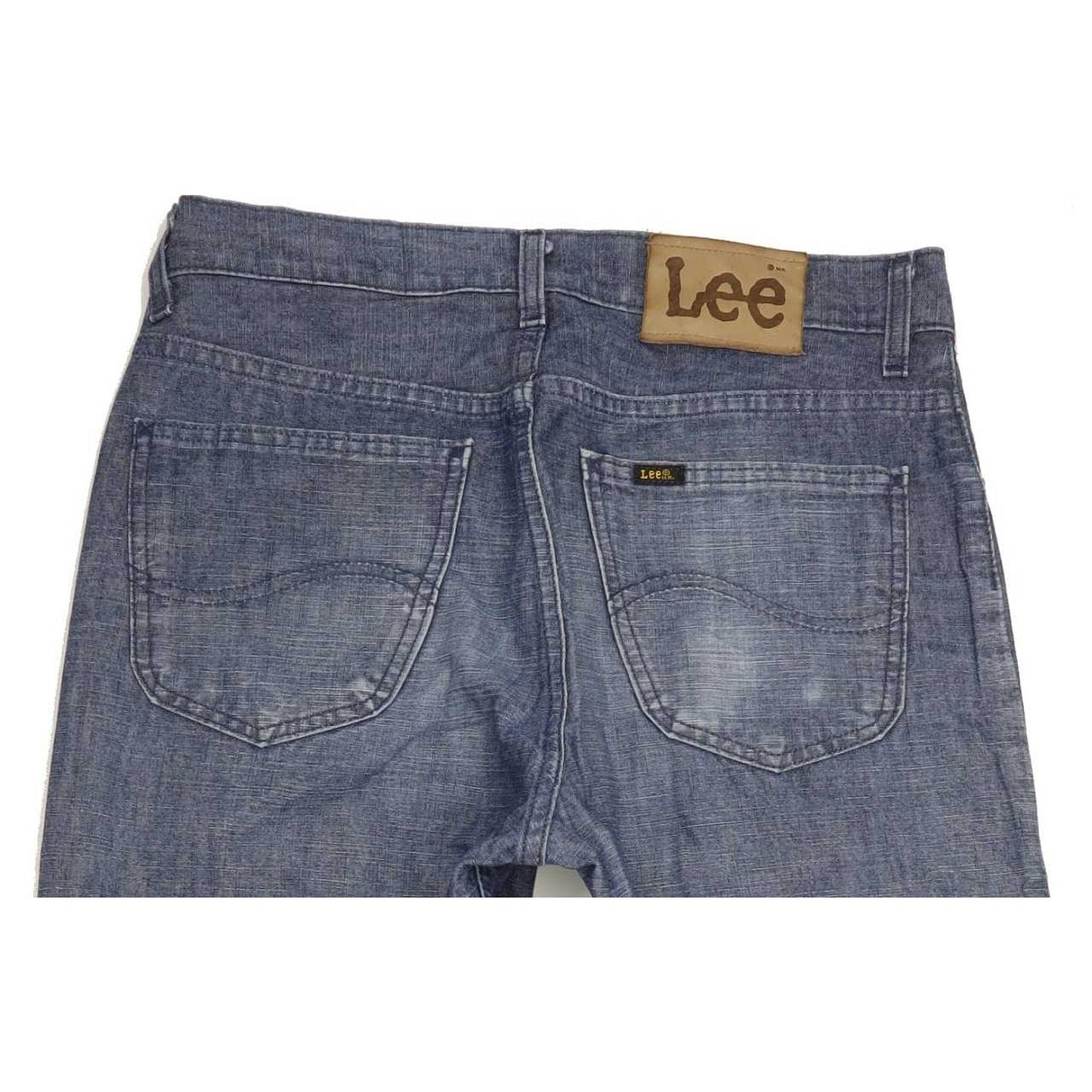 Lee Kansas Men Blue Straight Regular Jeans W33 L33