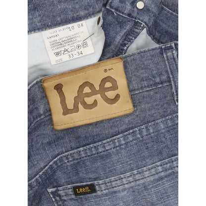 Lee Kansas Men Blue Straight Regular Jeans W33 L33