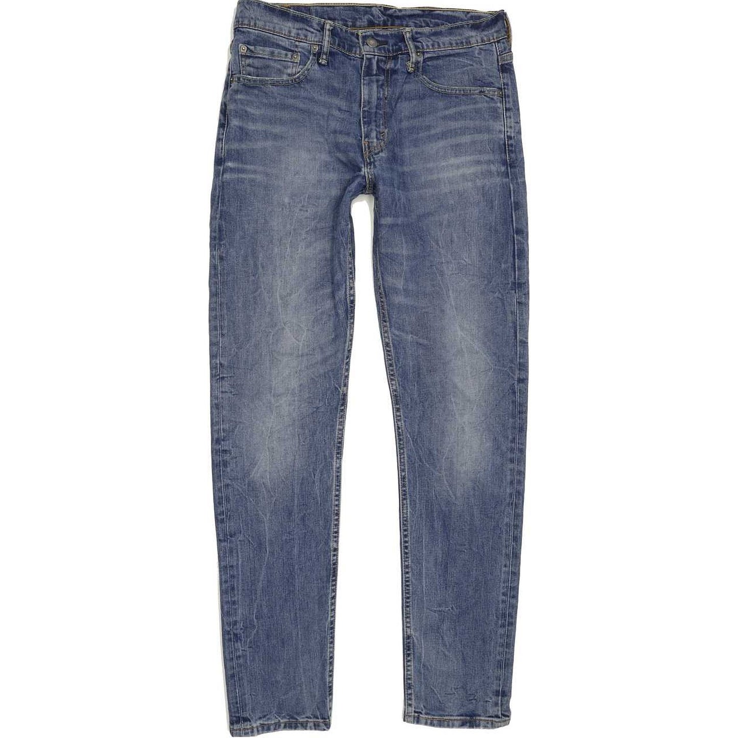 Levi's 512 Men Blue Tapered Slim Stretch Jeans W32 L32