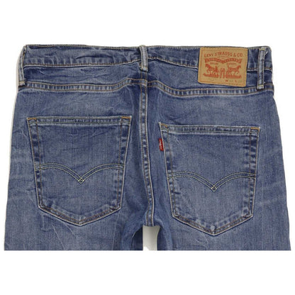 Levi's 512 Men Blue Tapered Slim Stretch Jeans W32 L32