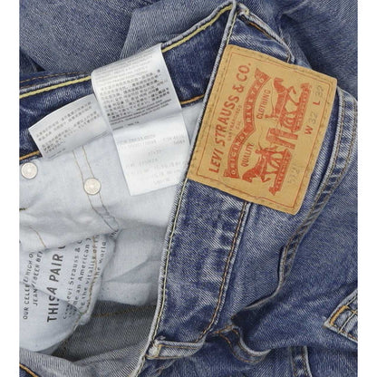 Levi's 512 Men Blue Tapered Slim Stretch Jeans W32 L32