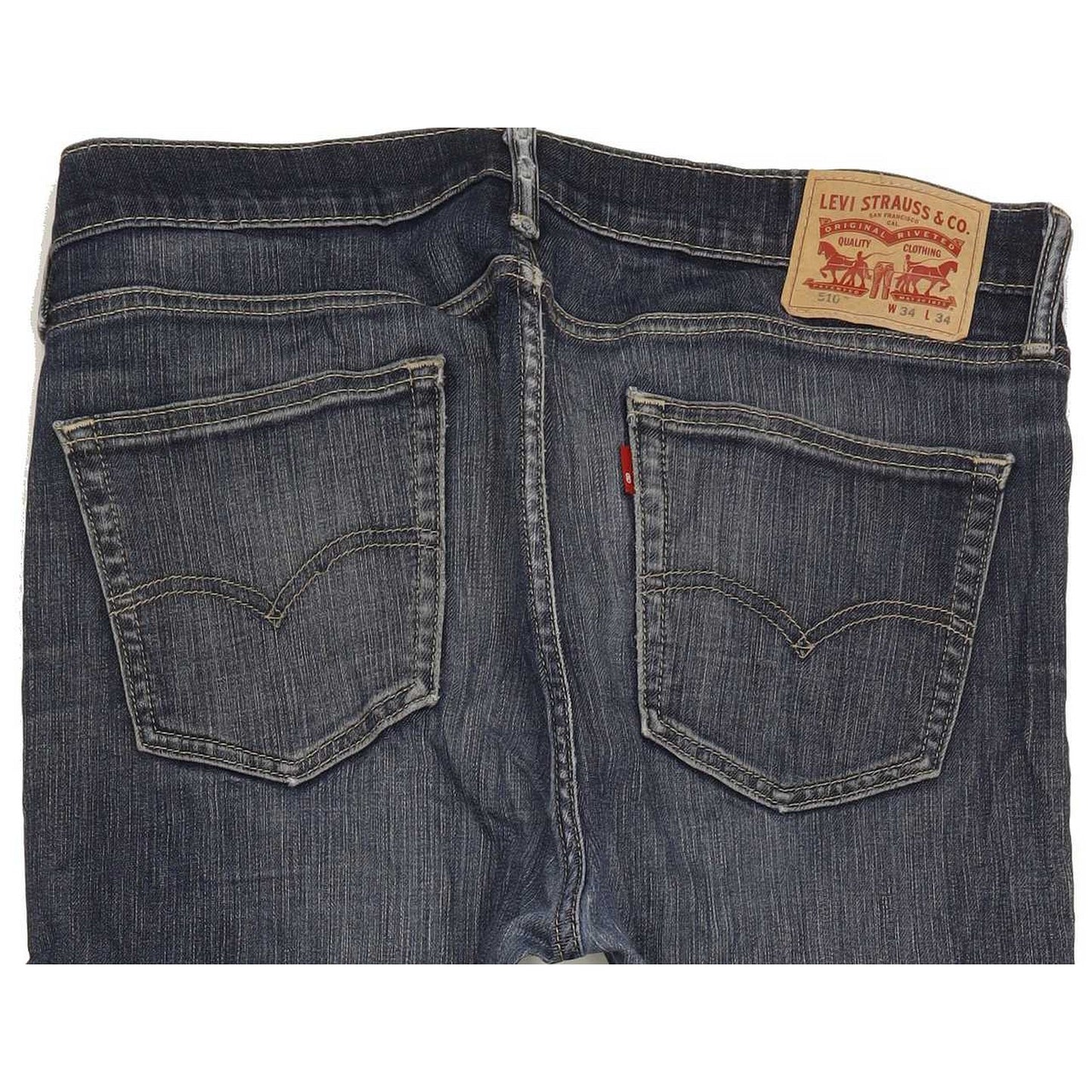 Levi's 510 Men Blue Skinny Slim Jeans W34 L31