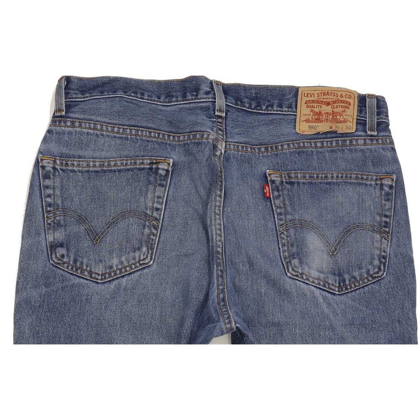 Levi's 550 Men Blue Straight Relaxed Jeans W36 L29