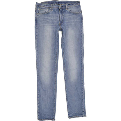 Levi's 511 Men Blue Straight Slim Stretch Jeans W33 L33